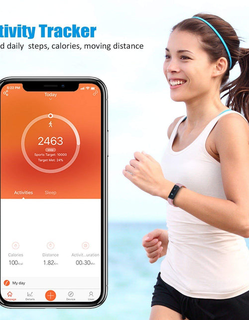 Load image into Gallery viewer, SmartFit Slim Activity Tracker And Monitor Smart Watch With FREE Extra
