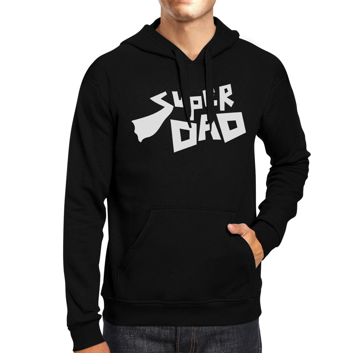 Super Dad Unisex Funny Graphic Hoodie Best Dad