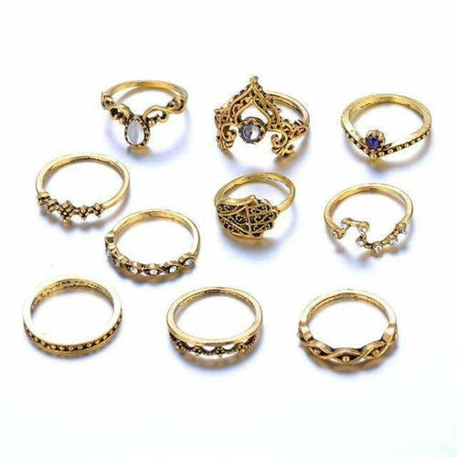 Vintage Stackable Ring Set